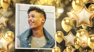 Invitación - Minimalista Gold3